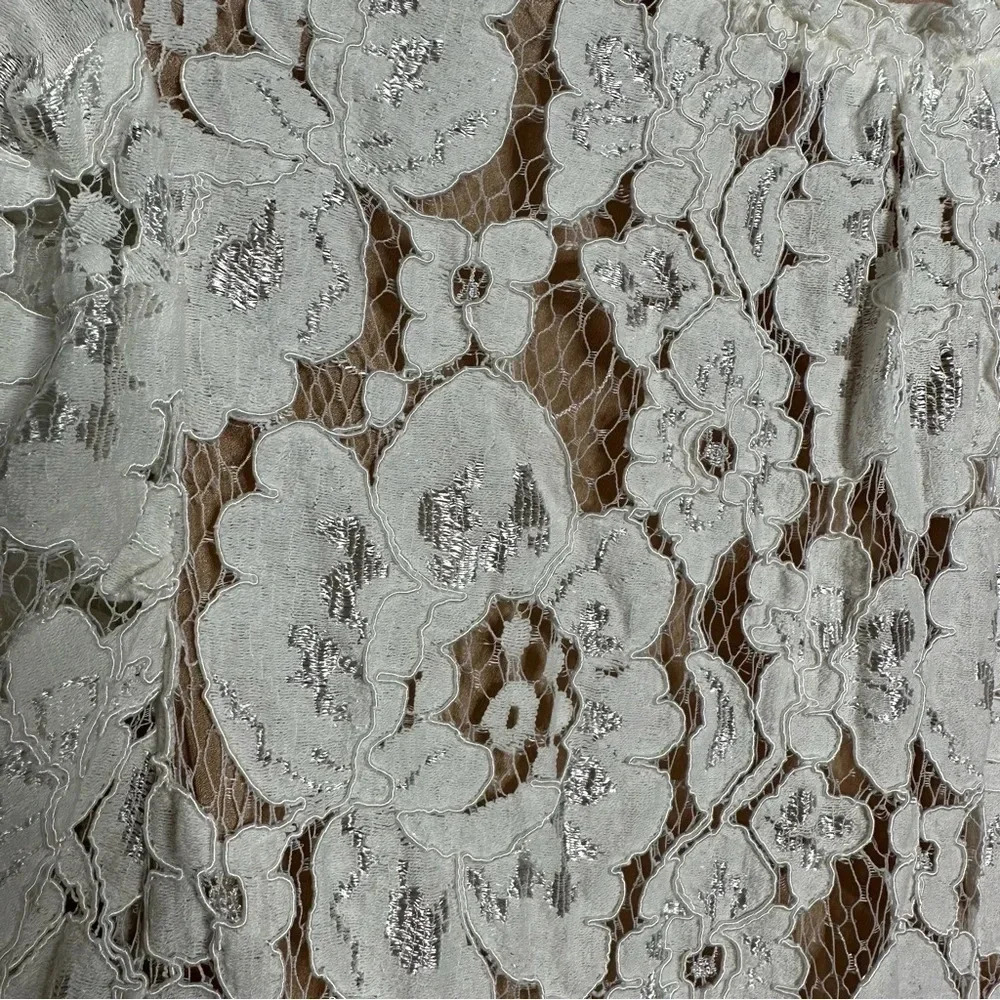 WAYF Lace Emma Midi Dress Size Medium - Picture 7 of 15